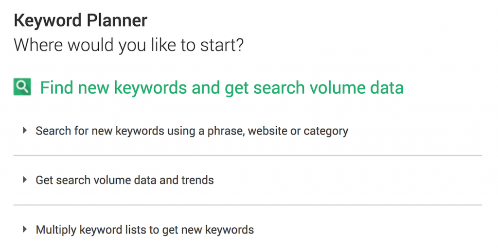 Google keyword planner: la guida definitiva
